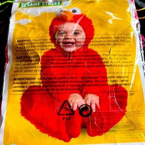 NEW ELMO COSTUME HALLOWEEN 12-18m